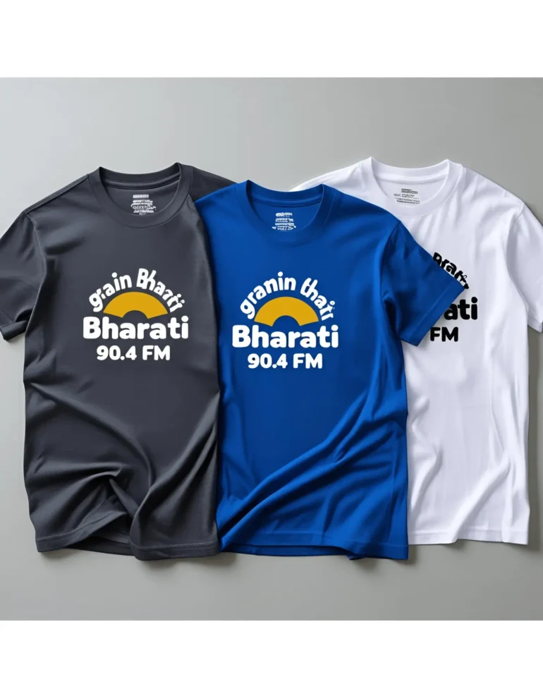 Gramin Bharati 90.4 FM Classic Tee - Image 9