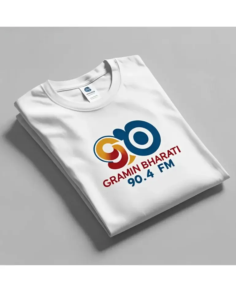 Gramin Bharati 90.4 FM Classic Tee - Image 7
