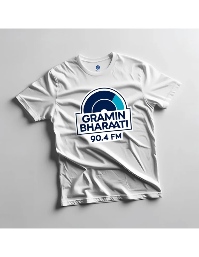 Gramin Bharati 90.4 FM Classic Tee - Image 4