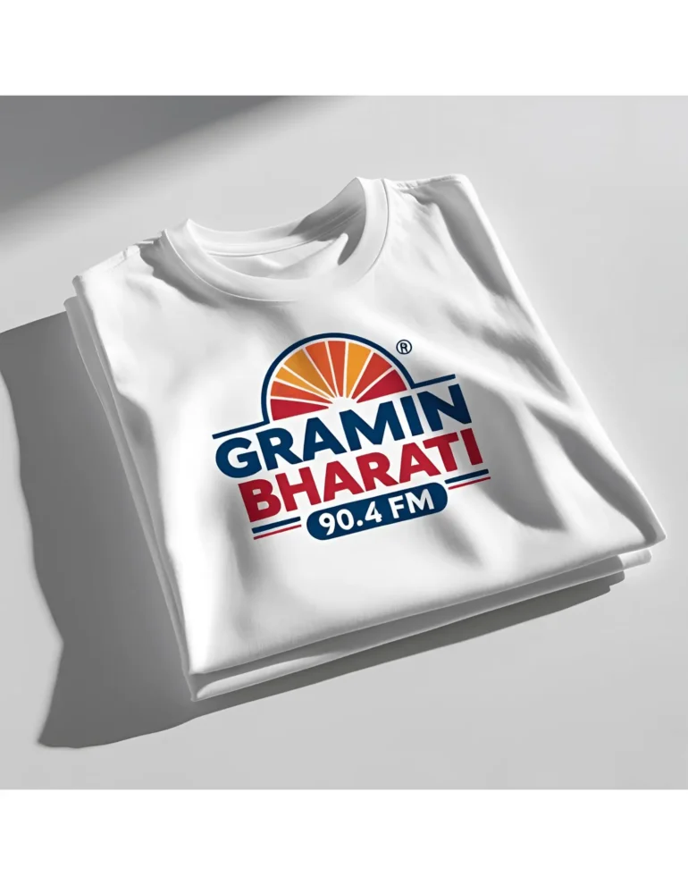 Gramin Bharati 90.4 FM Classic Tee - Image 13